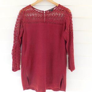 ♥️Country Lace Tunic 🌳🍃